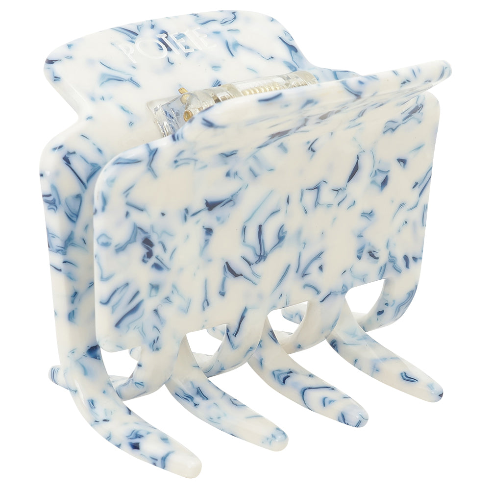 square clip white navy