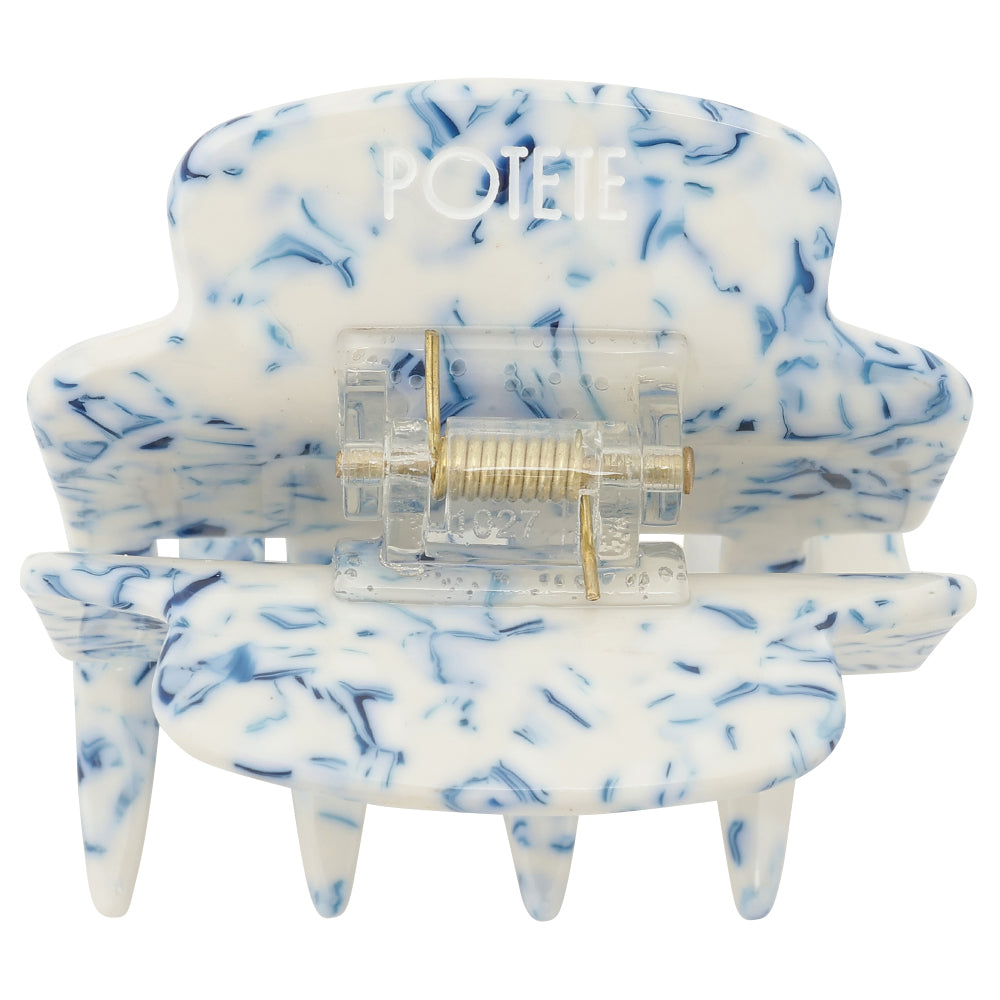 square clip white navy