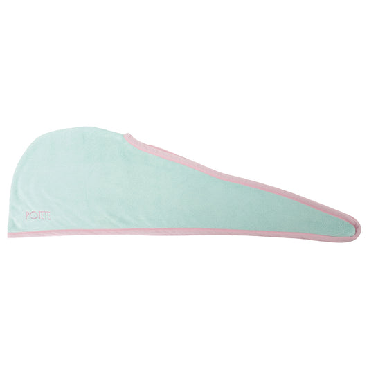 quick hairdry towel mint×pink