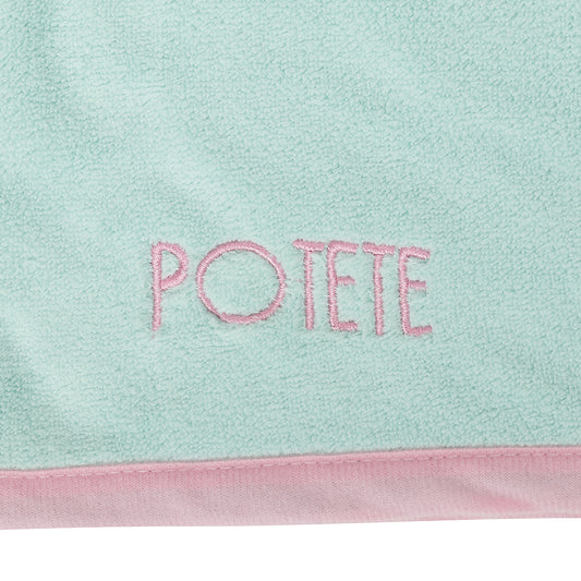 quick hairdry towel mint×pink