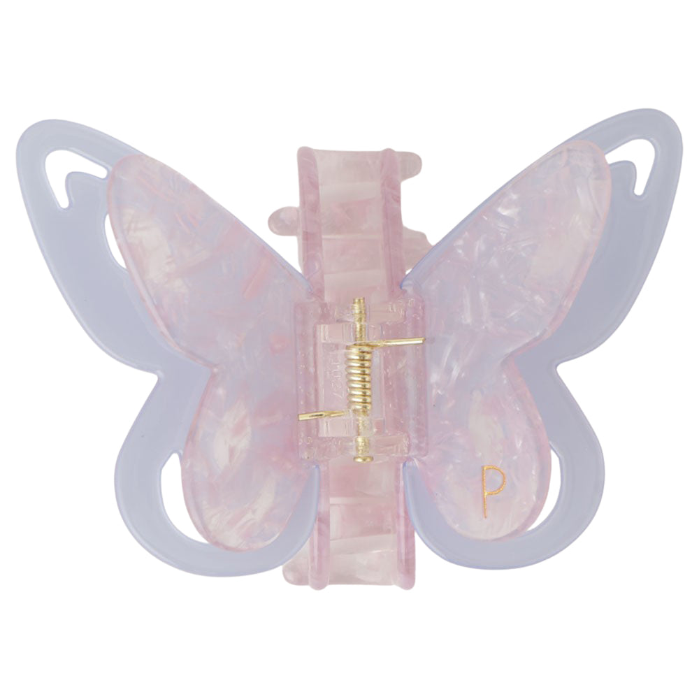 butterfly clip pink×blue