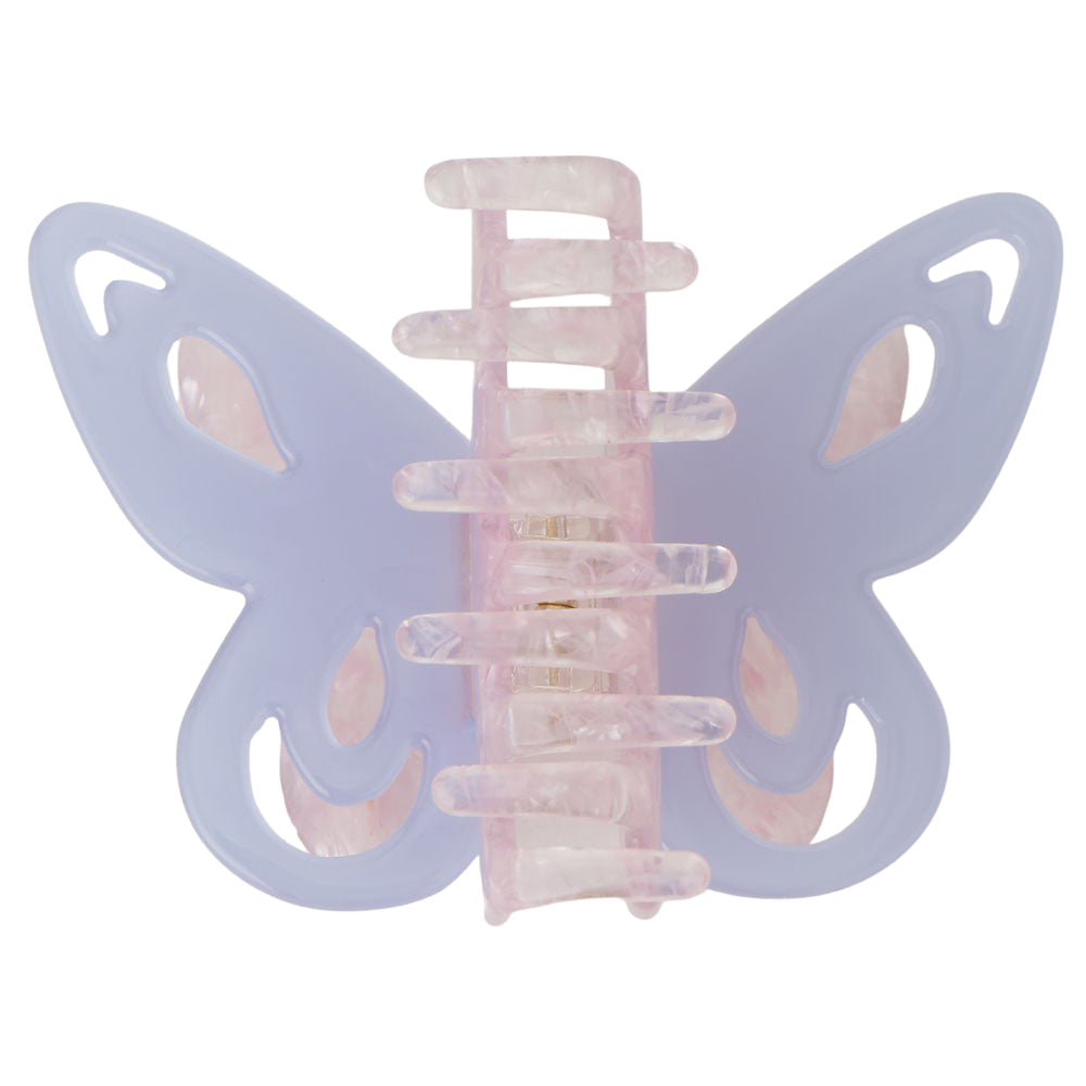 butterfly clip pink×blue