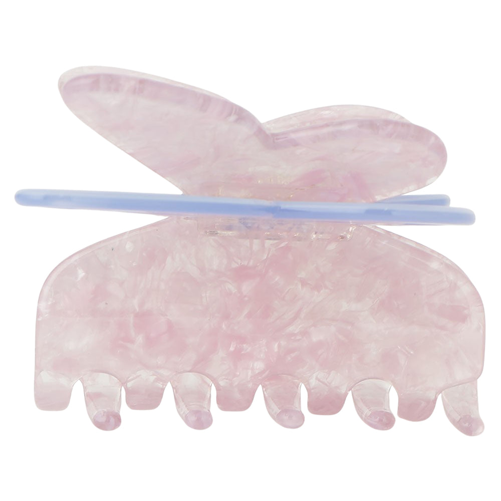 butterfly clip pink×blue