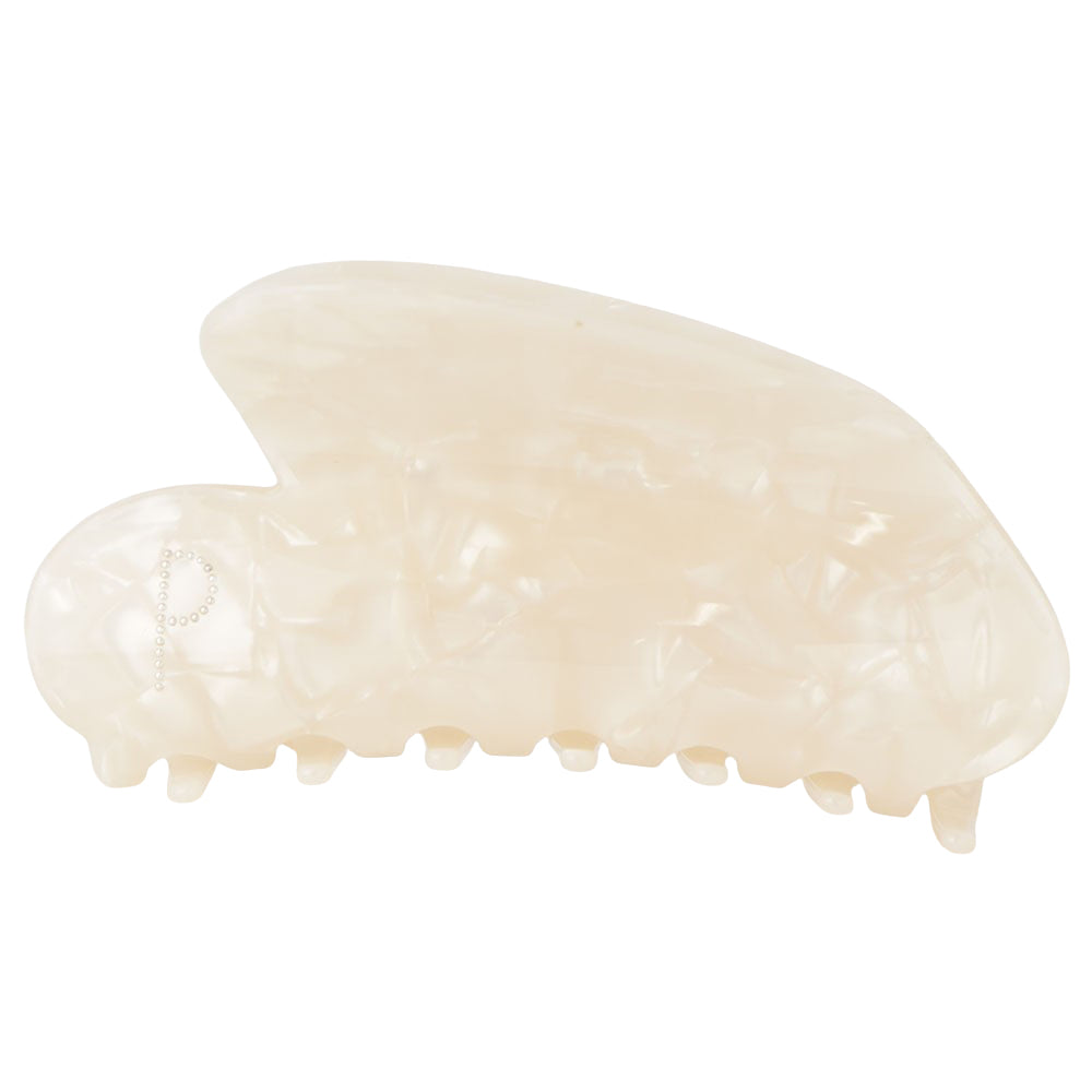 big heart clip white