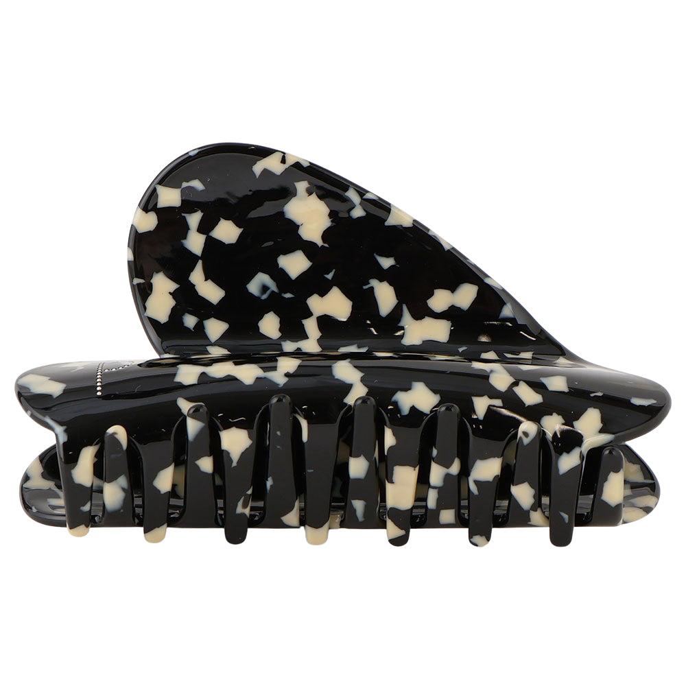 big heart clip dark bekko