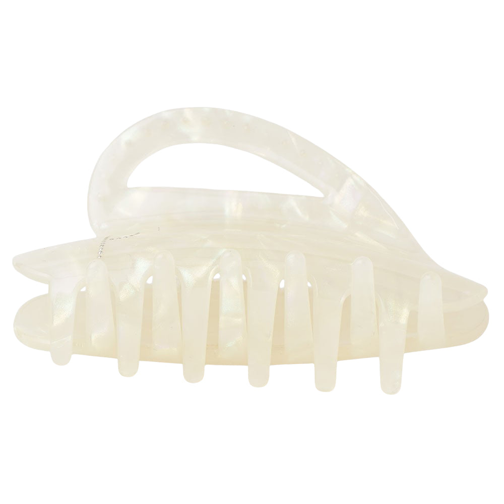 studs heart clip white