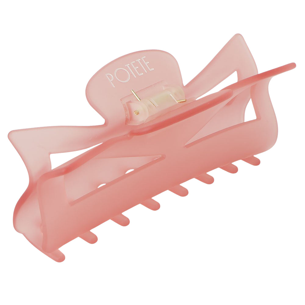 ribbon clip matte pink