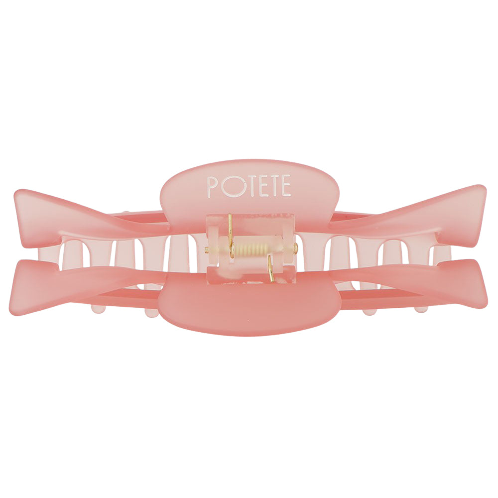 ribbon clip matte pink