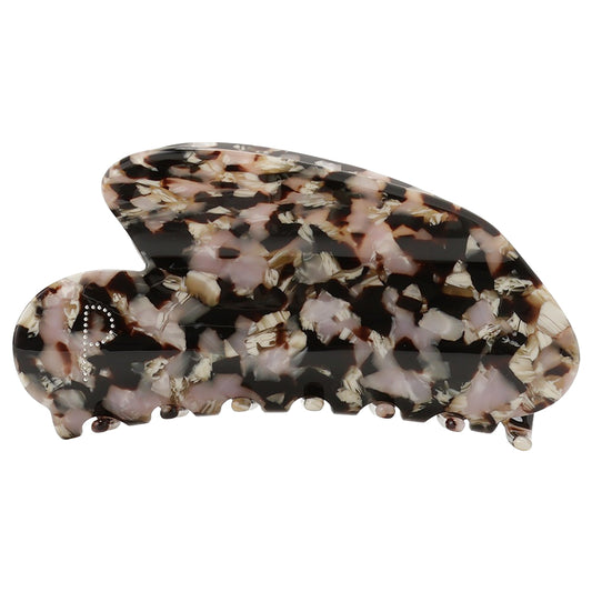 big heart clip purple bekko