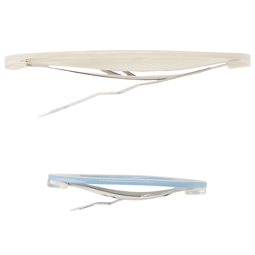 2size Patchinn pin aurora white×blue