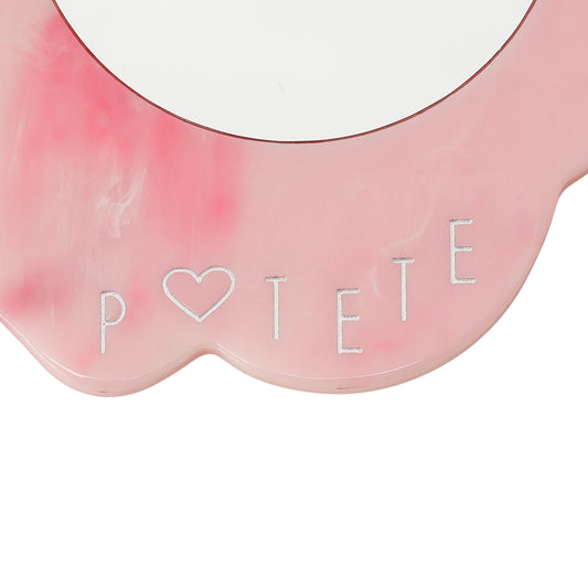 limited wave mirror bubble pink