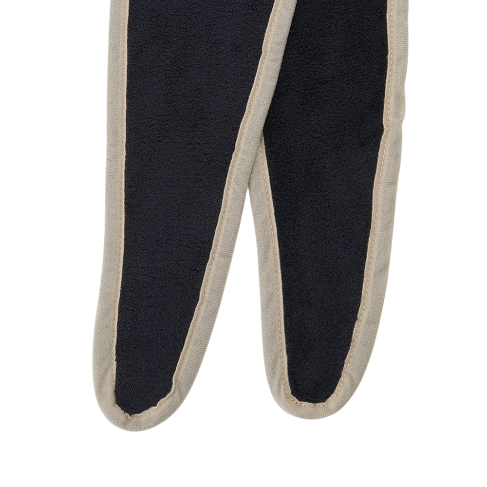 quick hairdry towel darknavy×beige