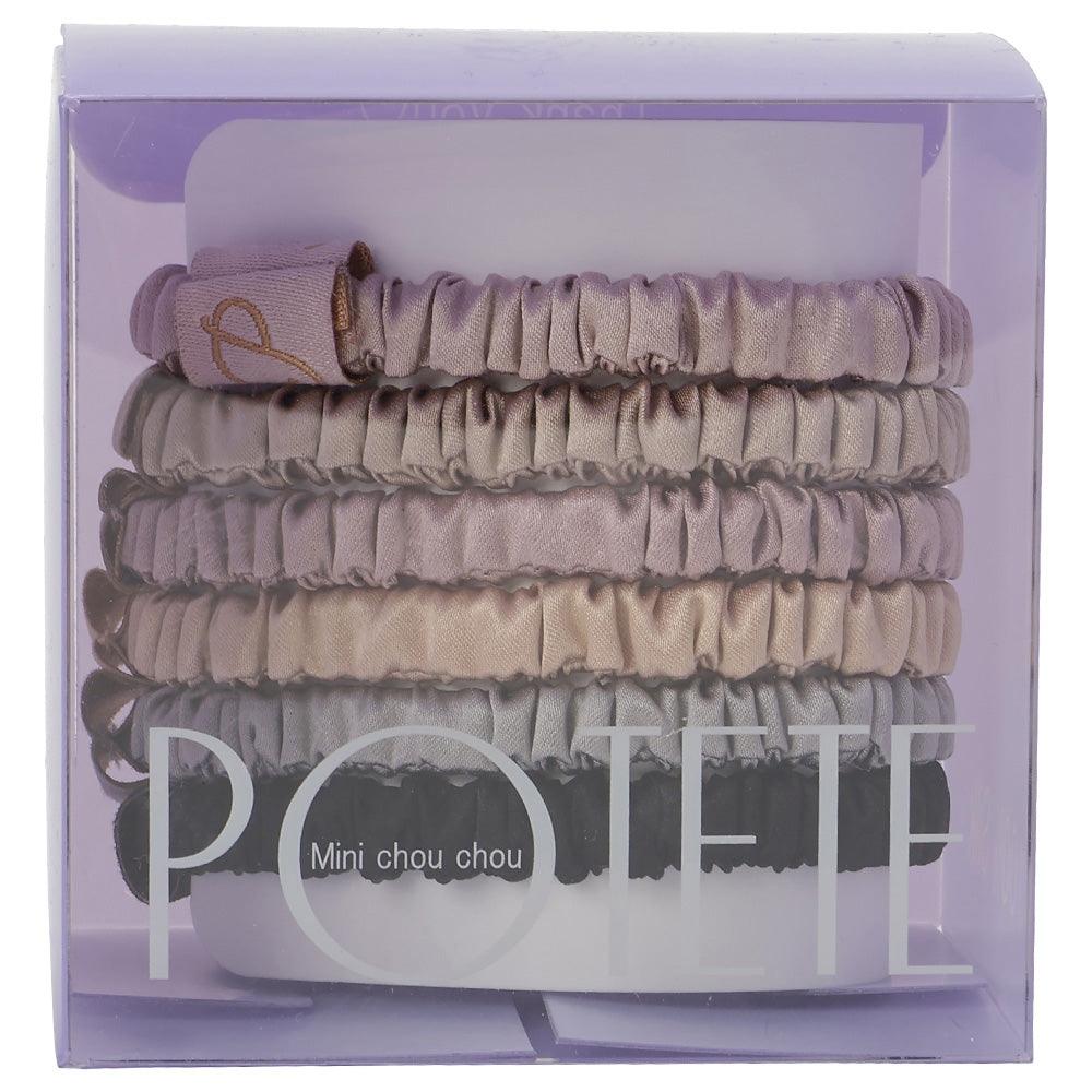 silk mini chouchou monotone