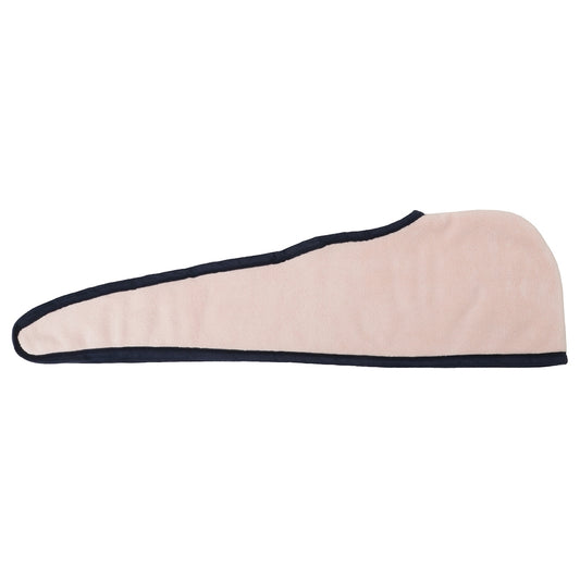 【Kids】 quick hairdry towel pink×navy