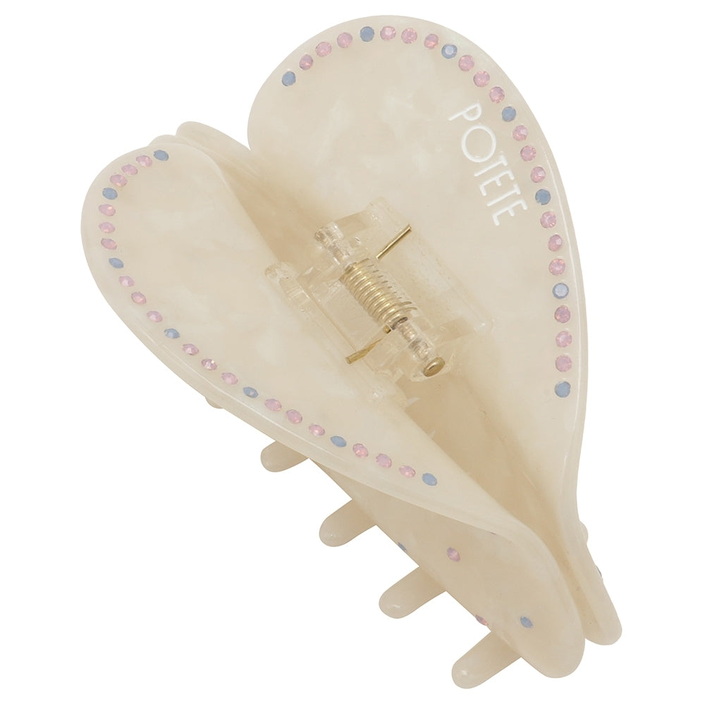 Heart Clip white