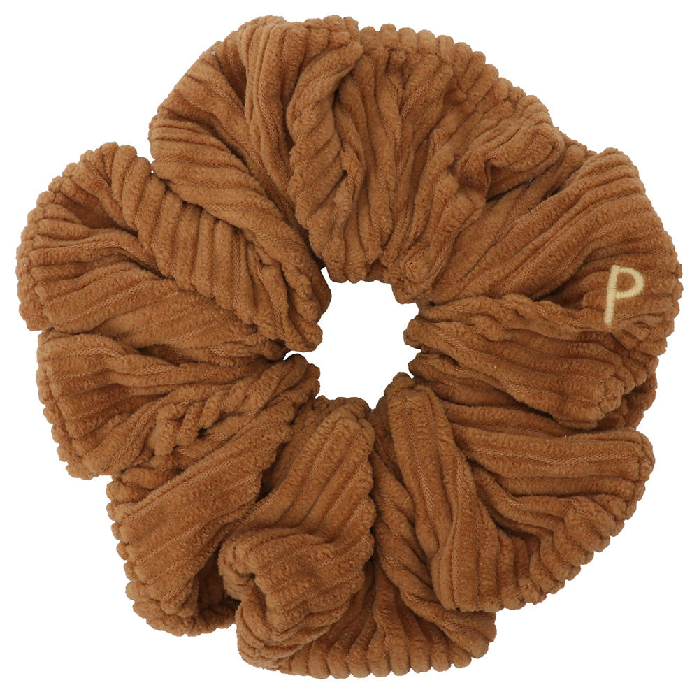 corduroy big chouchou brown