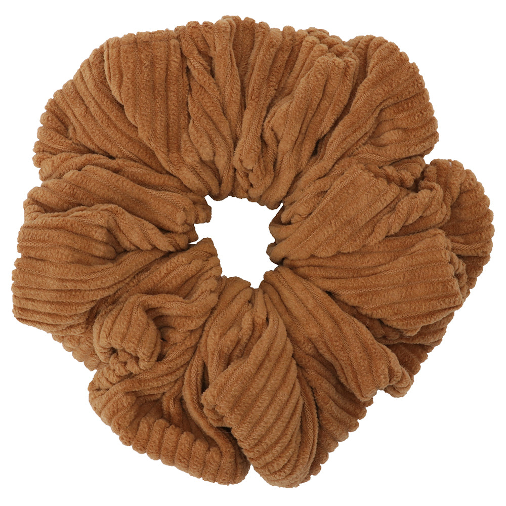corduroy big chouchou brown