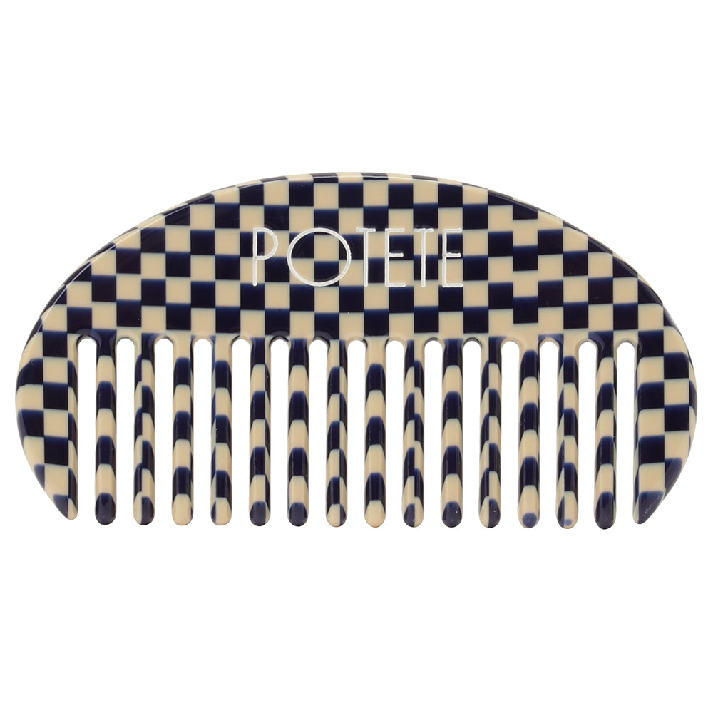 hair comb S navy