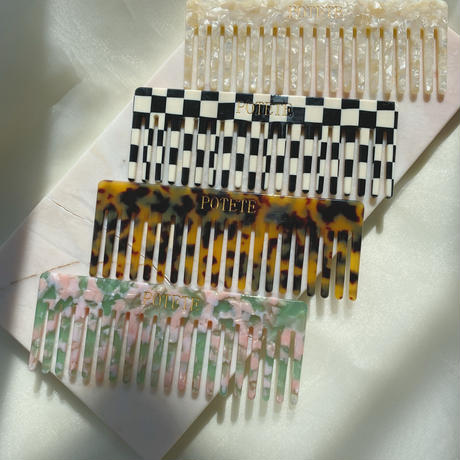 Comb Large pearl white