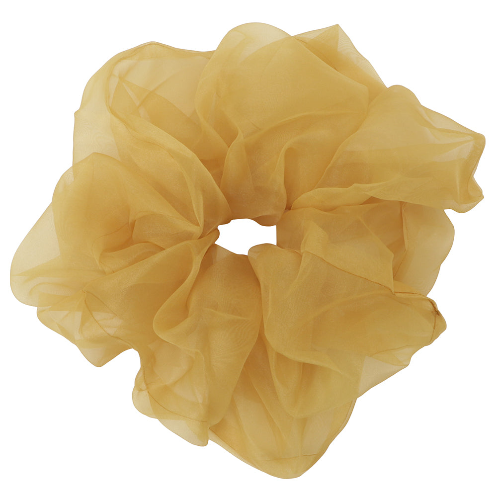 organdy big chouchou mastard yellow – POTETE