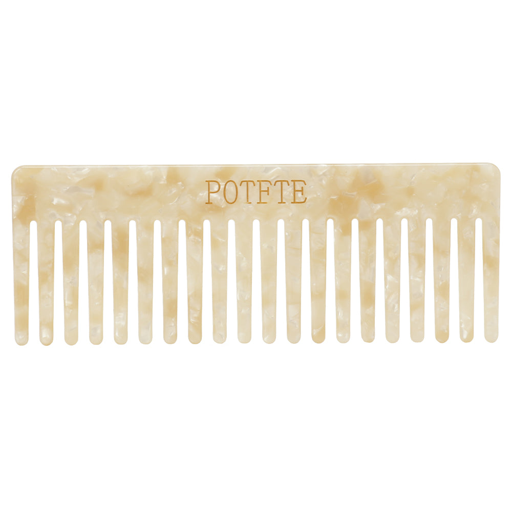 Comb Large pearl white – POTETE