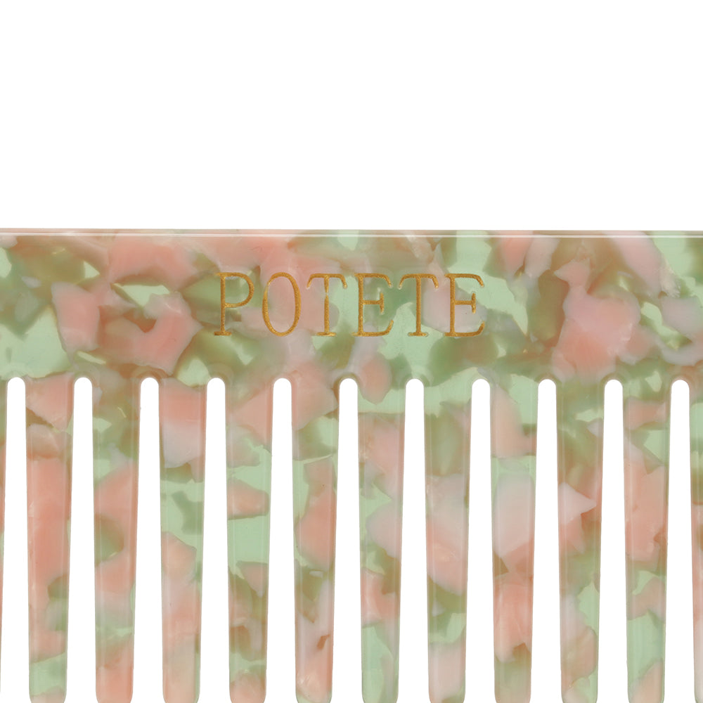 Comb Large matcha pink