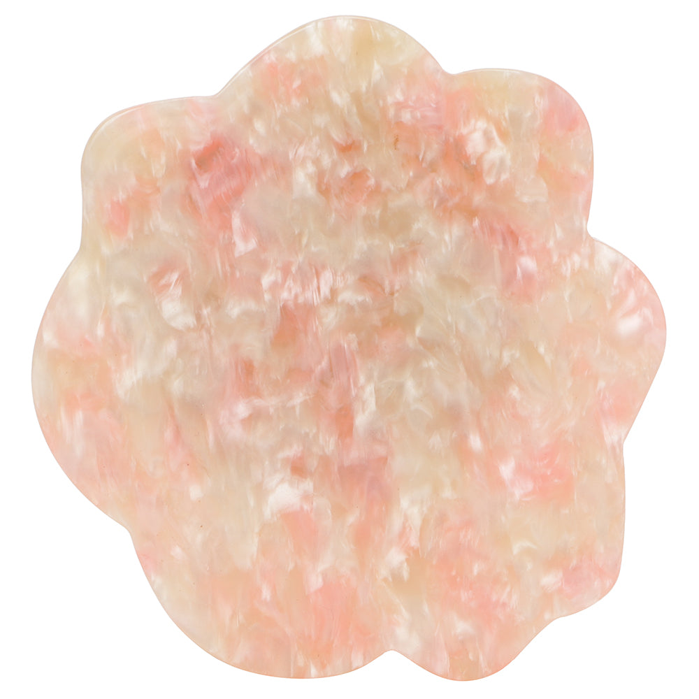 wave mirror pink