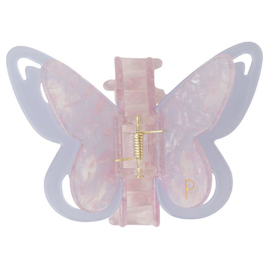 butterfly clip pink×blue