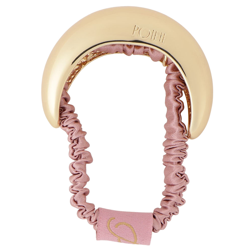 moon metal chouchou gold×pink