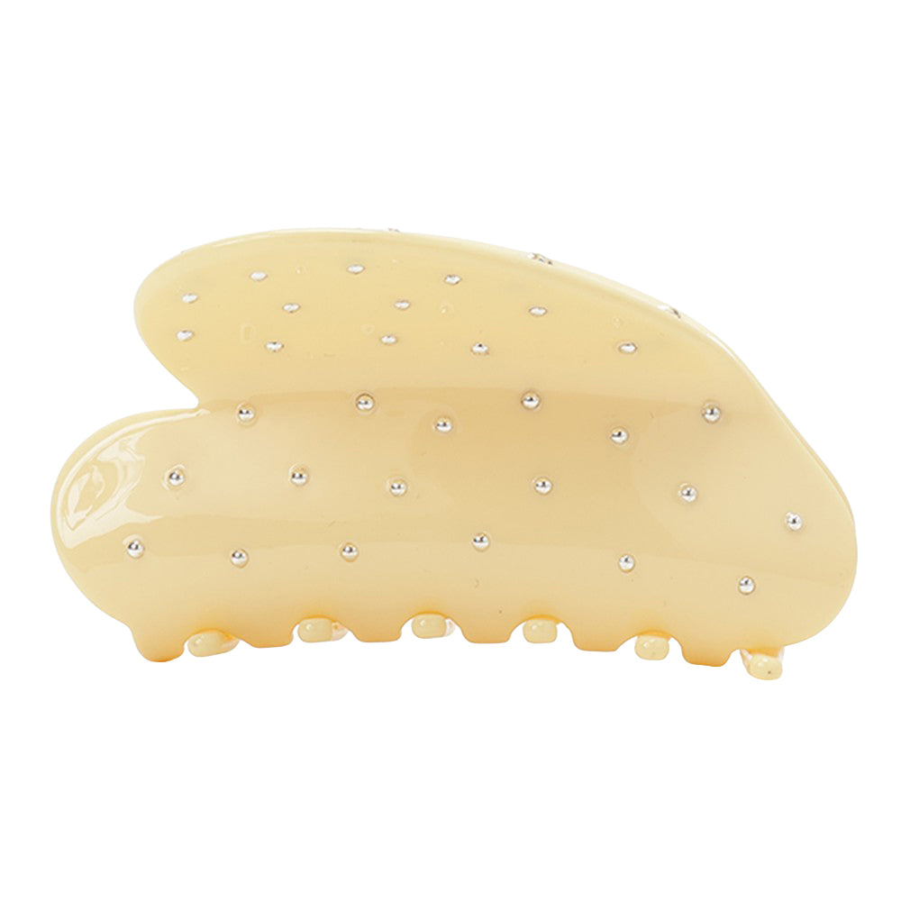 studs heart clip yellow – POTETE