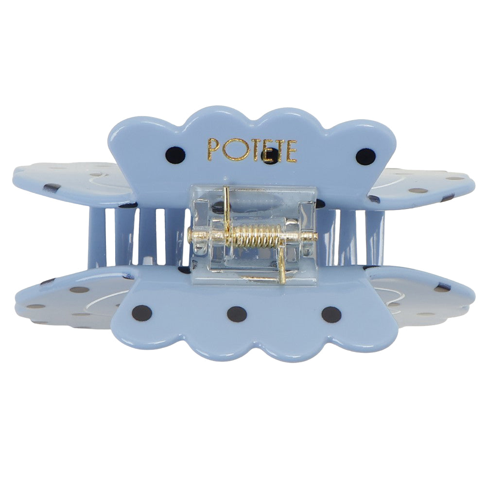 shell clip blue