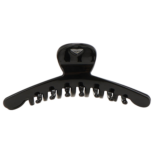 limited ♡big skinny hair clip　black