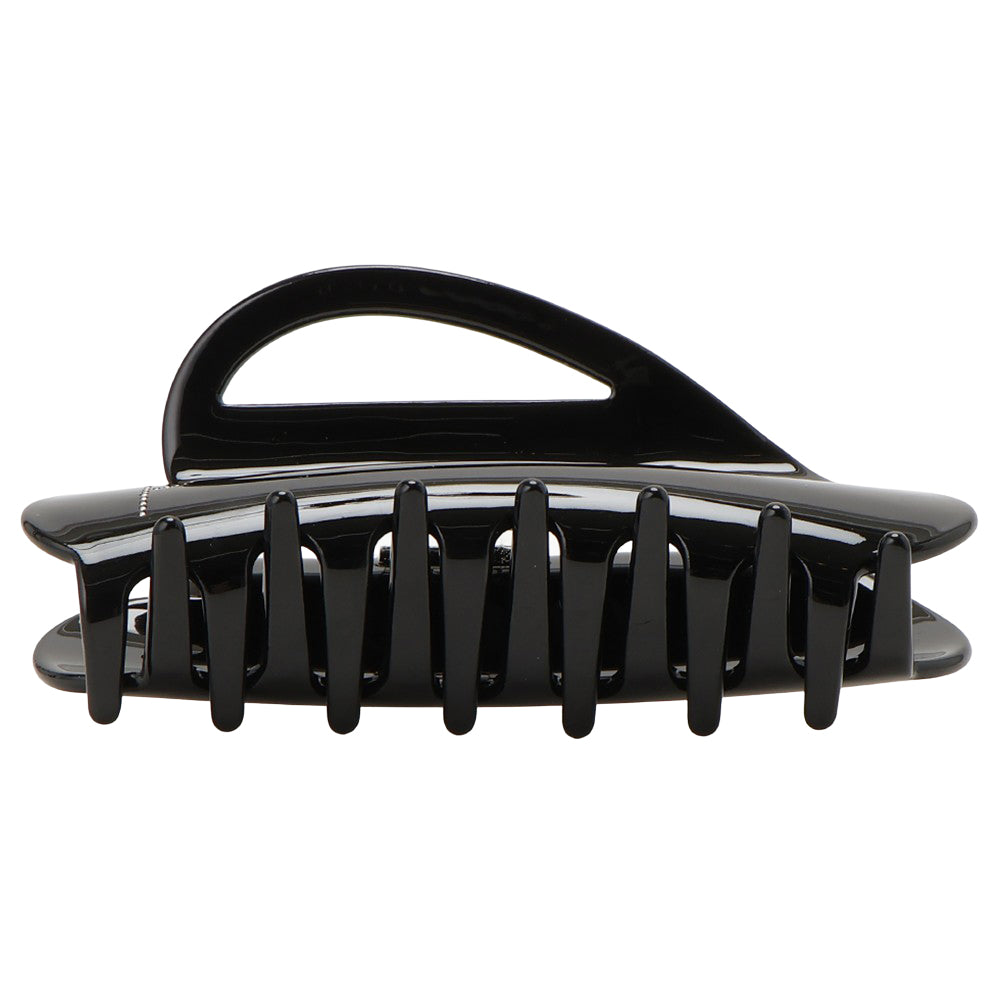 studs big heart clip black
