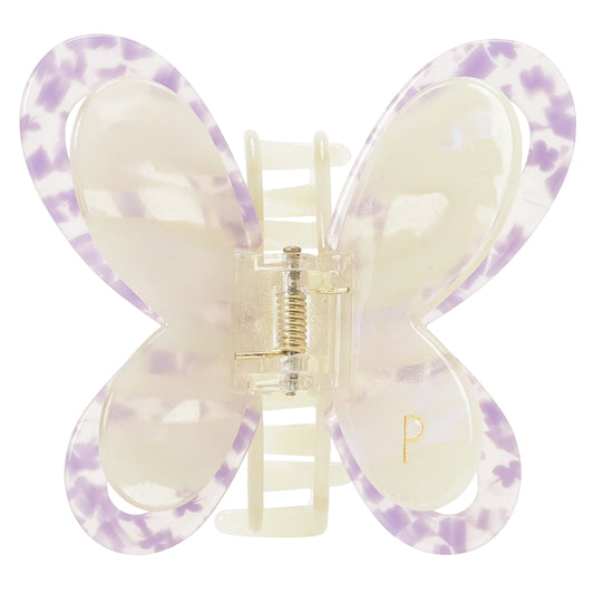 butterfly clip purple