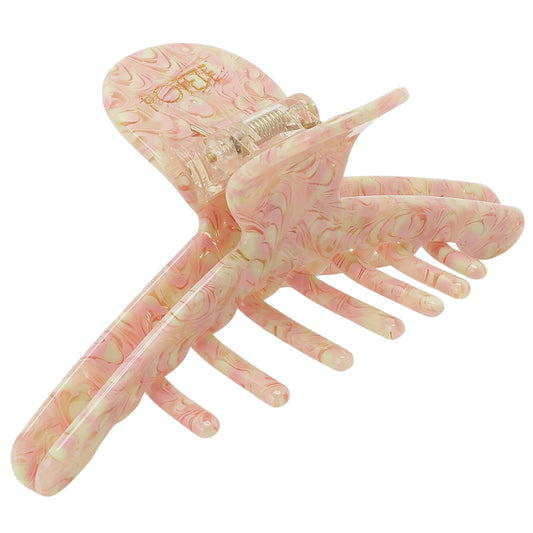 big skinny hair clip candy marble