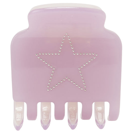 star mini clip purple