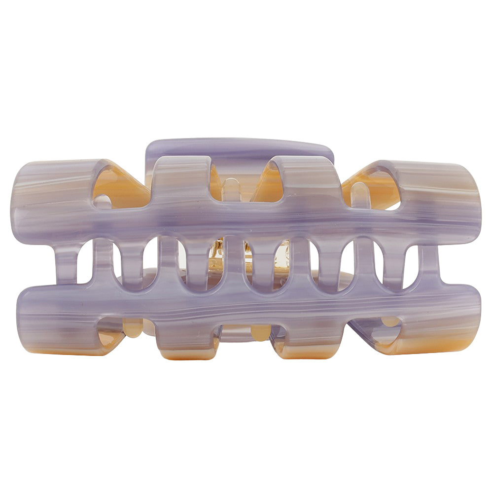 onion hair clip stone border