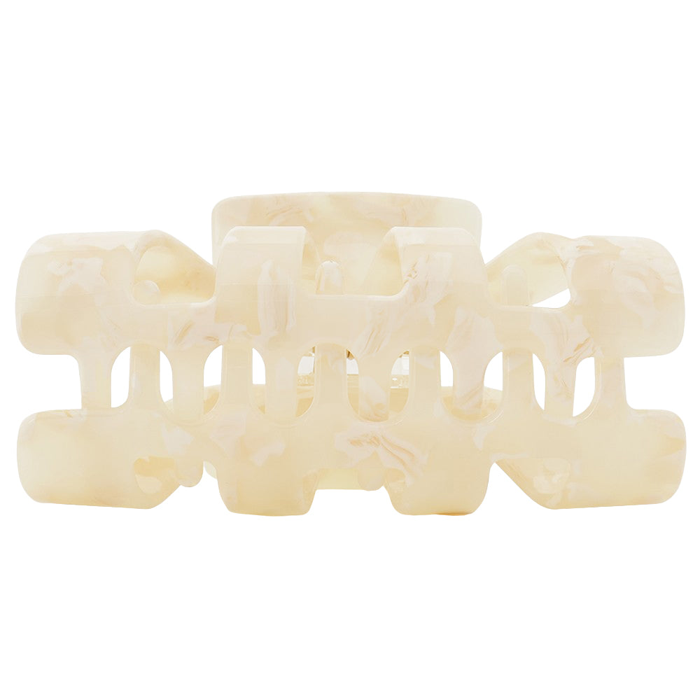 onion hair clip vanilla