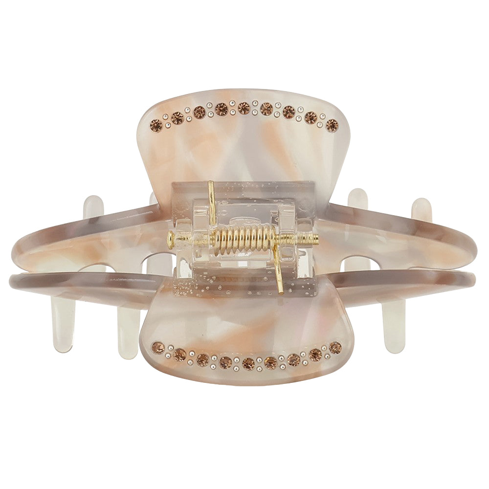 mini OTP clip mauve gray