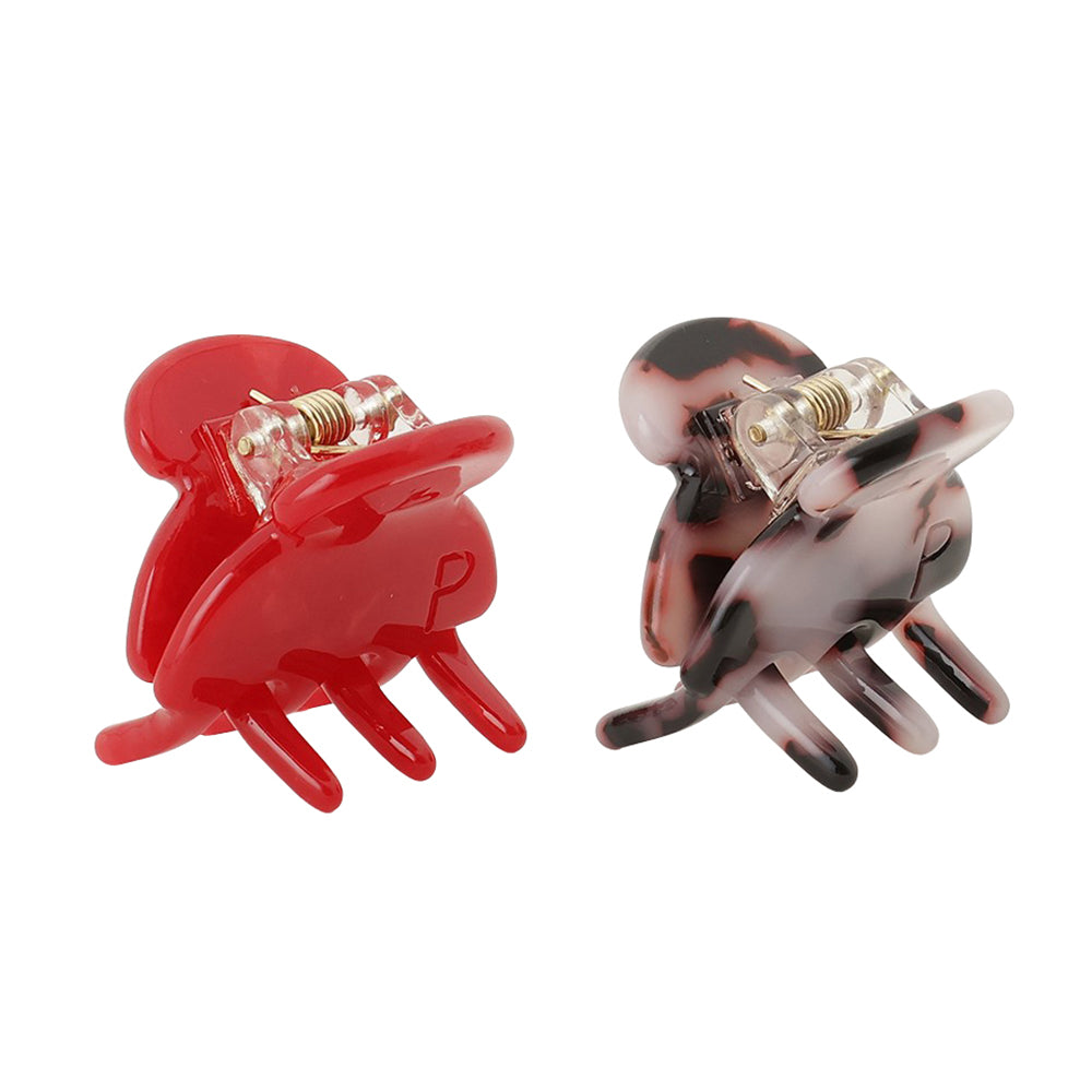 petit petit hair clip red×bekko