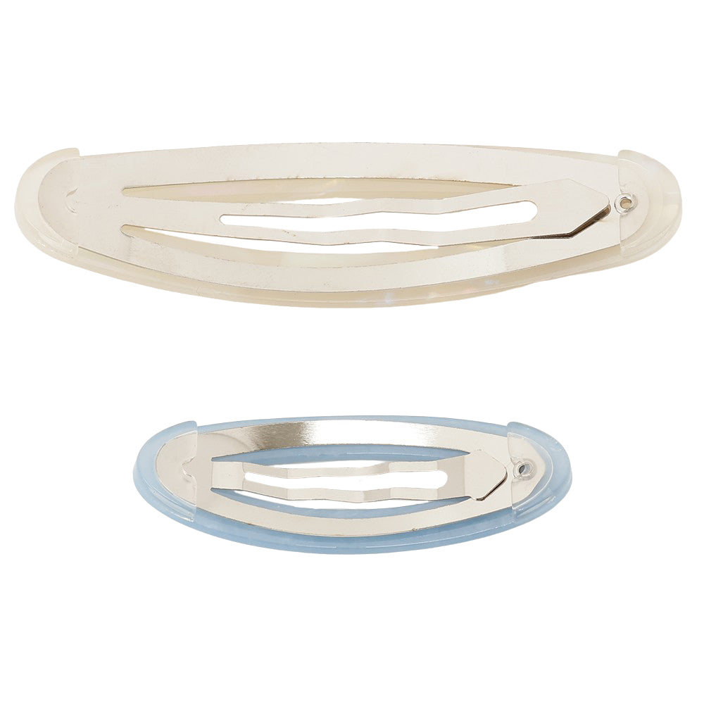 2size Patchinn pin aurora white×blue