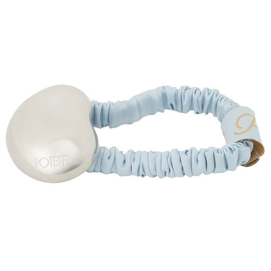 bean metal chouchou silver