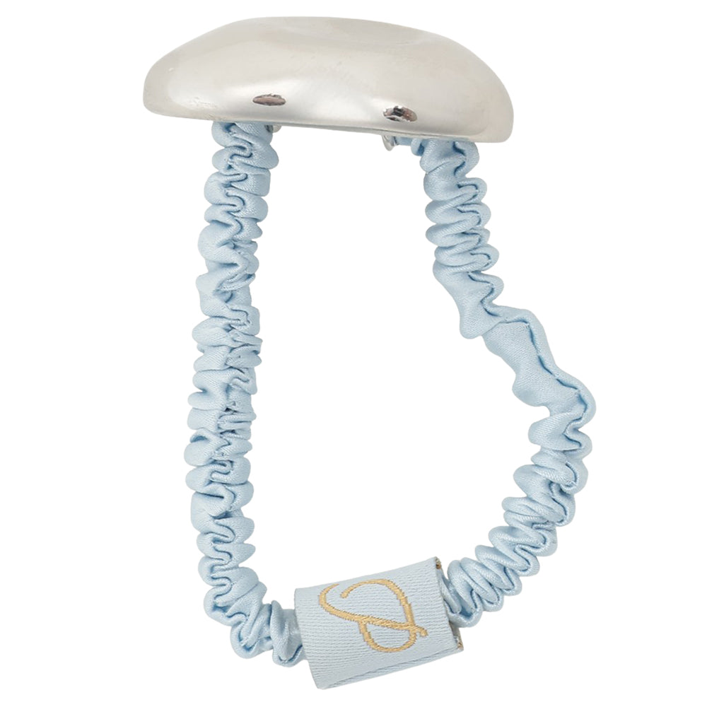 bean metal chouchou silver