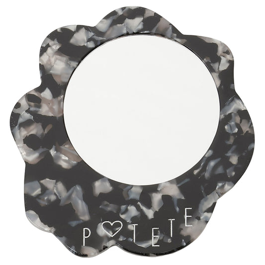 limited wave mirror black &white