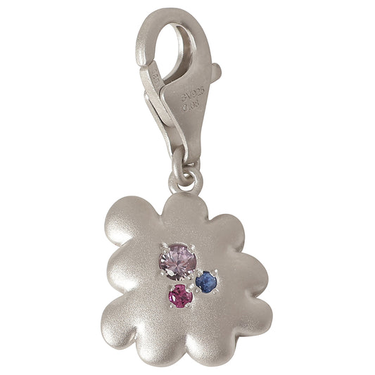 POTETE jewelry  Number charm silver S(stone)