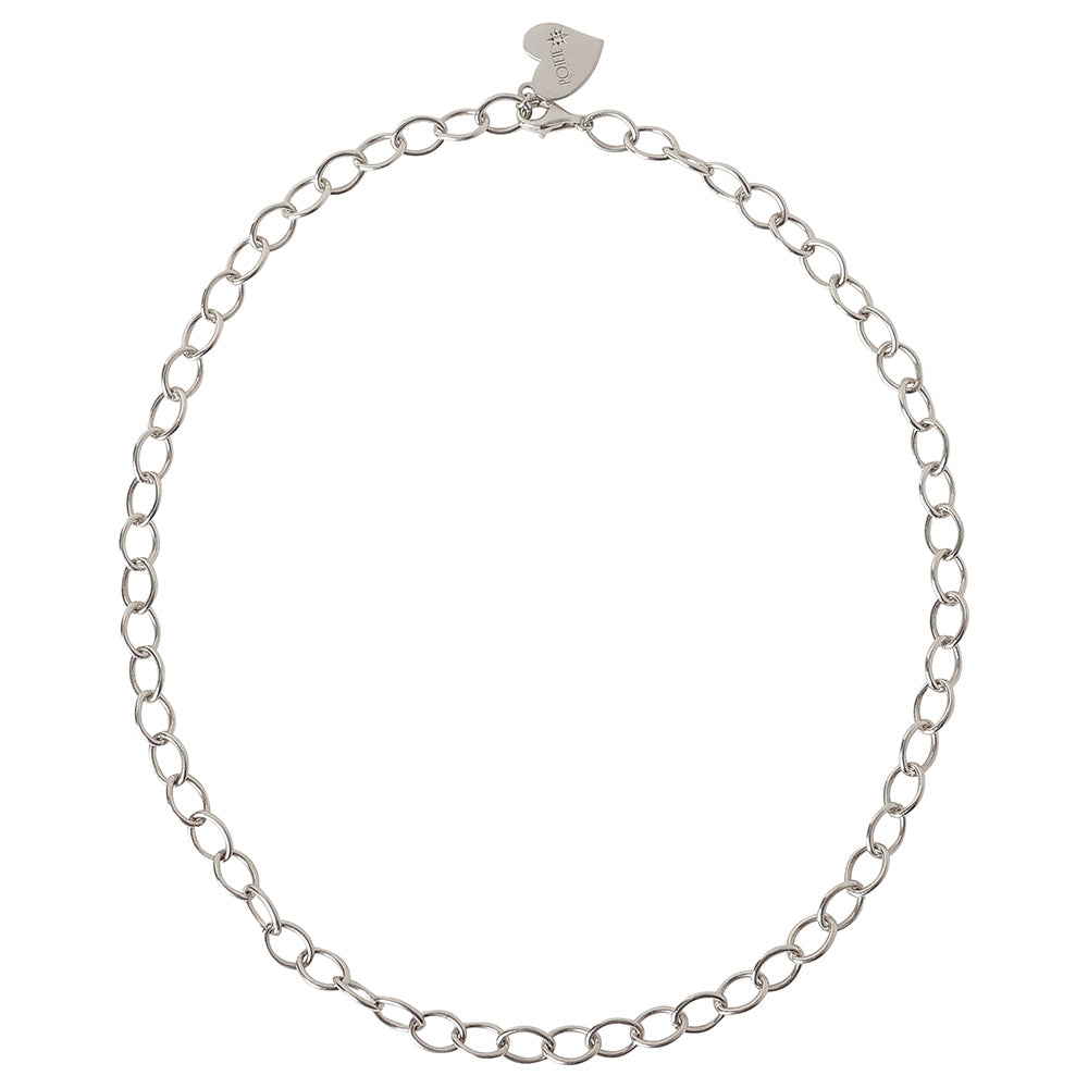 POTETE jewelry Silver necklace round