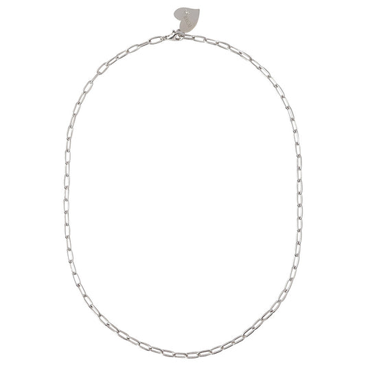 POTETE jewelry Silver necklace square