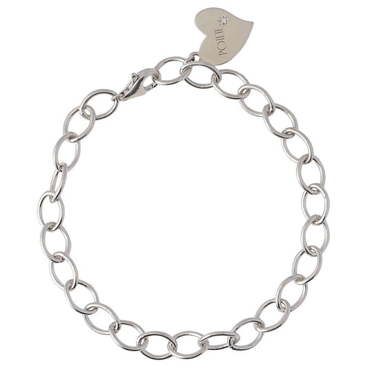 POTETE jewelry Silver bracelet round