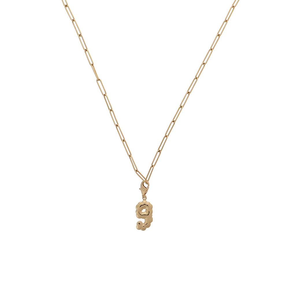 POTETE jewelry  Number charm K18gold L