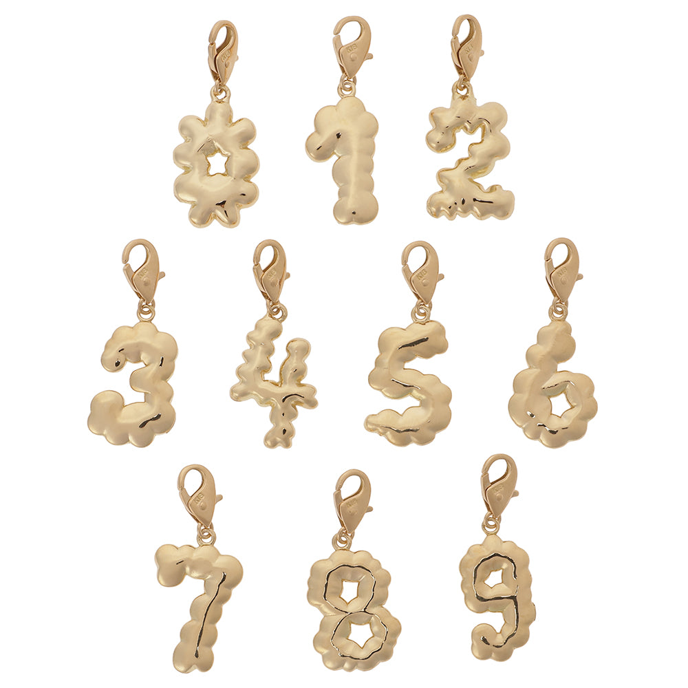 POTETE jewelry  Number charm K18gold L